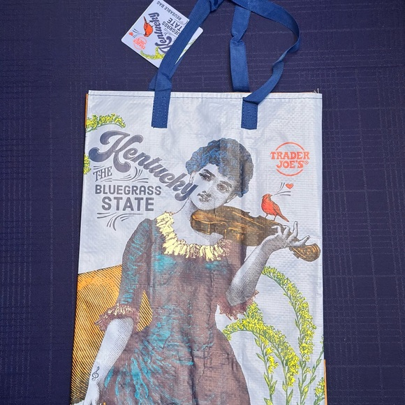 Pack of 6 Trader Joe's State Reusable Tote Bags Pack - Picture 7 of 13